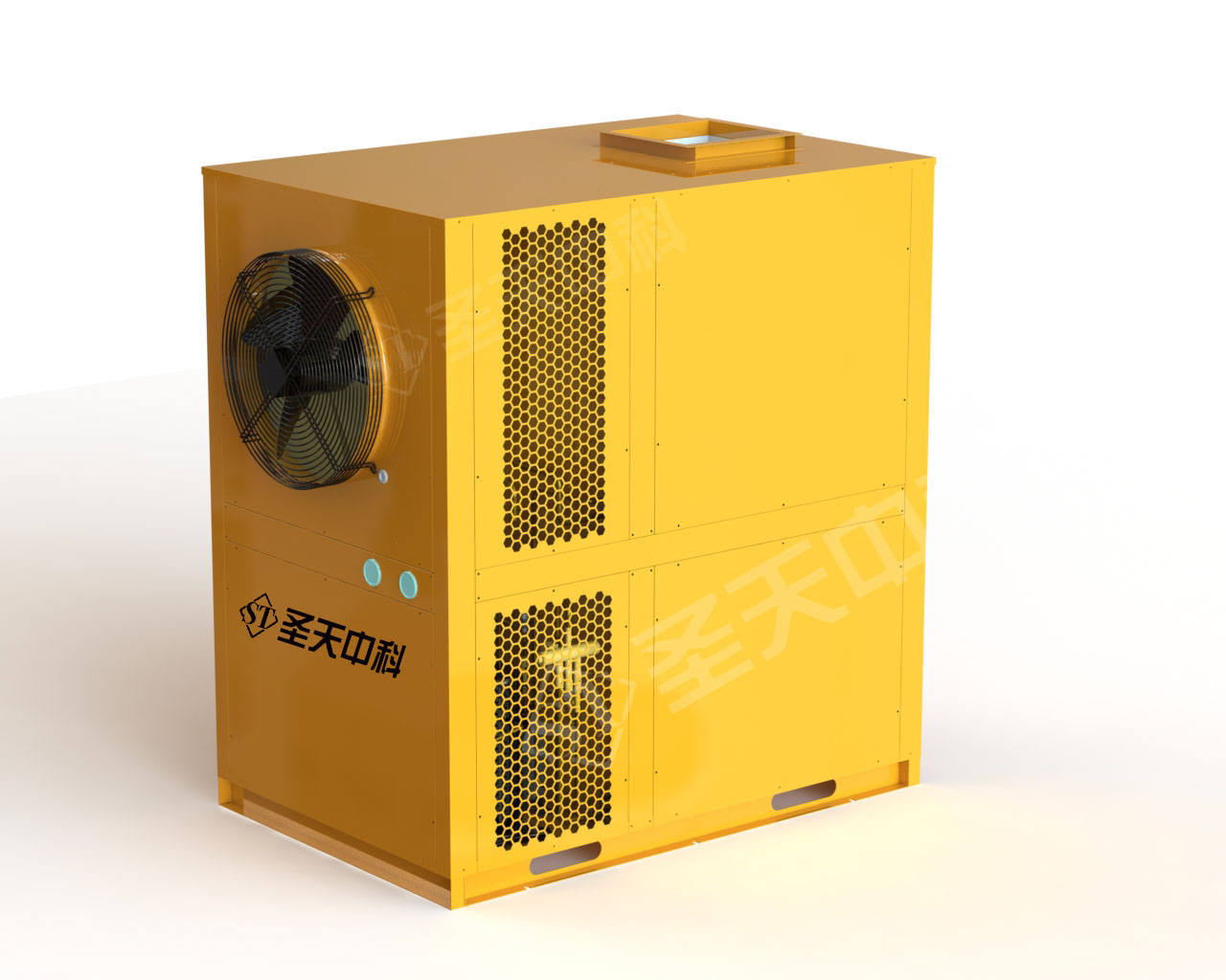 开闭环7P上出风整体式烘干机